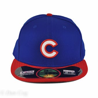 Chicago Cubs New Era Diamond Era 59Fifty Fitted Royal & Red Hat (7 5/8)