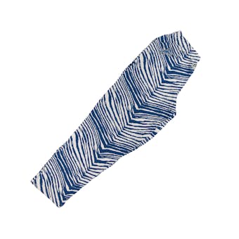 Detroit Lions Zubaz Light Blue and White Zebra Print Pants (Adult S)