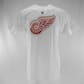 Detroit Red Wings #40 Henrik Zetterberg Reebok White Name & Number Tee Shirt (Adult M)
