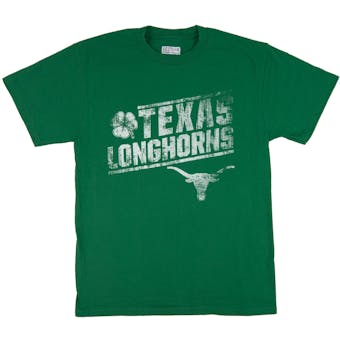 Texas Longhorns Majestic Green Spirit Animal Tee Shirt (Adult M)