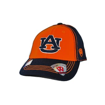 Auburn Tigers Top Of The World Haymaker Two Tone Navy One Fit Flex Hat (Youth One Size)