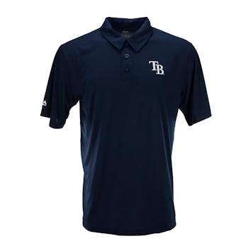 Tampa Bay Rays Majestic Navy Changeup Swing Polo (Adult M)