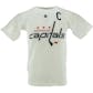 Alexander Ovechkin Washington Capitals White Reebok T-Shirt (Adult L)