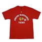 Chicago Blackhawks #19 Jonathan Toews Reebok Red Name & Number Tee Shirt (Adult M)