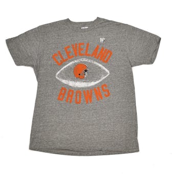 Cleveland Browns Junk Food Gray Vintage Tee Shirt (Adult XL)