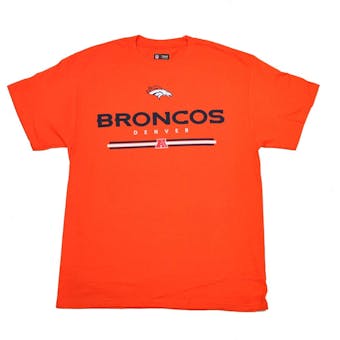 Denver Broncos Majestic Orange Critical Victory VI Tee Shirt