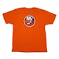 New York Islanders #91 John Tavares Reebok Orange Name & Number Tee Shirt (Adult M)