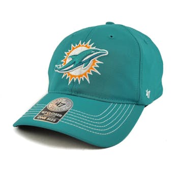 Miami Dolphins '47 Brand Aqua Game Time 47 Closer Stretch Fit Hat (Adult One Size)
