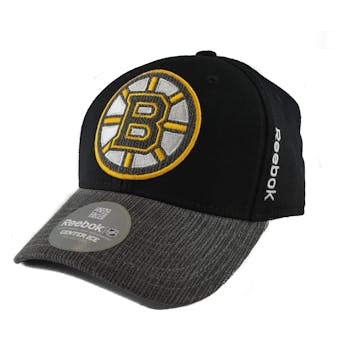 Boston Bruins Reebok Black Travel and Training Fitted Hat (Adult S/M)