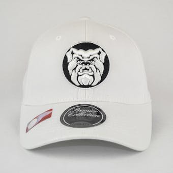 Butler Bulldogs Top Of The World Premium Collection White One Fit Flex Hat (Adult One Size)