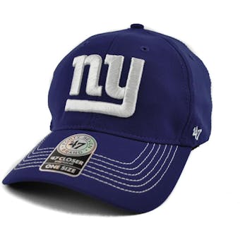 New York Giants '47 Brand Royal Game Time 47 Closer Stretch Fit Hat (Adult One Size)