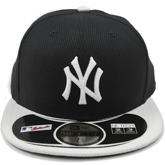 New York Yankees New Era Diamond Era 59Fifty Fitted Navy & White Hat (7 1/2)