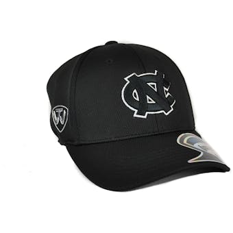 North Carolina Tar Heels Top Of The World Ultrasonic Black One Fit Flex Hat (Adult One Size)