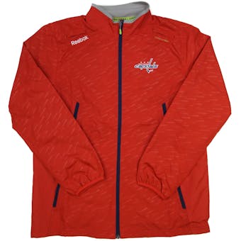 Washington Capitals Reebok Red Center Ice Performance Rink Jacket (Adult XL)