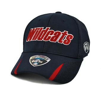 Arizona Wildcats Top Of The World Condor Navy One Fit Flex Hat (Adult One Size)