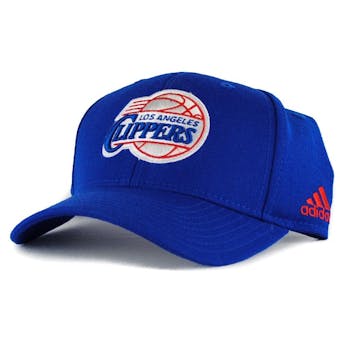 Los Angeles Clippers Adidas NBA Pro Adjustable Blue Velcro (Adult One Size)