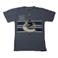 Vancouver Canucks #33 Henrik Sedin Reebok Blue Pigment Player Tee Shirt (Adult S)