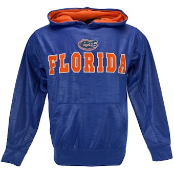 Florida Gators Colosseum Blue Surge Pullover Performance Fleece Hoodie