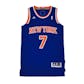 New York Knicks Carmelo Anthony Adidas Blue Swingman #7 Jersey (Adult S)