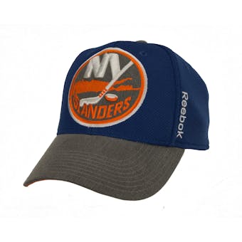 New York Islanders Reebok Blue Playoffs Cap Flex Fitted Hat (Adult S/M)