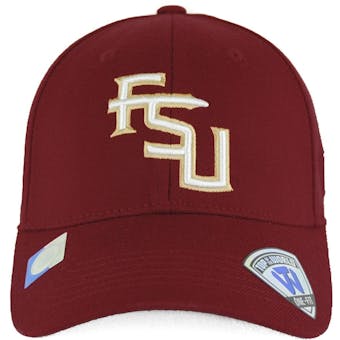Florida State Seminoles Top Of The World Premium Collection Maroon One Fit Flex Hat (Adult One Size)