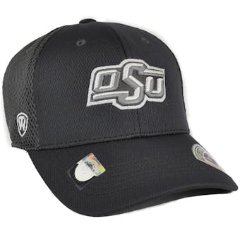 Oklahoma State Cowboys Top Of The World Fairway Charcoal Grey One Fit Flex Hat (Adult One Size)