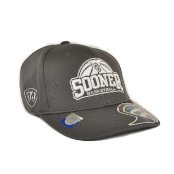 Oklahoma Sooners Top Of The World Ultrasonic Charcoal Grey One Fit Flex Hat (Adult One Size)