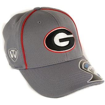 Georgia Bulldogs Top Of The World Linemen Charcoal Grey One Fit Flex Hat (Adult One Size)