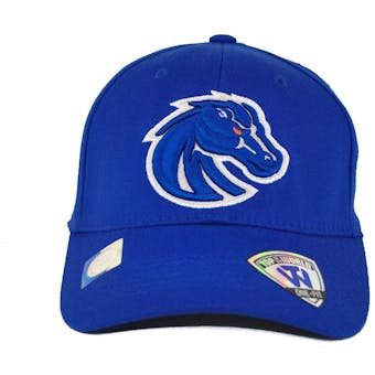 Boise State Broncos Top Of The World Premium Collection Blue One Fit Flex Hat (Adult One Size)