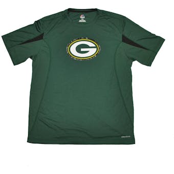 Green Bay Packers Majestic Green Fanfare VII Performance Synthetic Tee Shirt