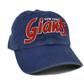New York Giants '47 Brand Royal Modesto Clean Up Snapback Hat (Adult One Size)