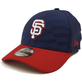 San Francisco Giants New Era Navy 39Thirty Stars & Stripes Flex Fit Hat (Adult M/L)