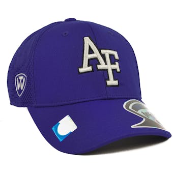 Air Force Falcons Top Of The World Resurge Blue One Fit Flex Hat (Adult One Size)