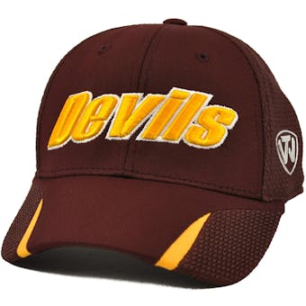 Arizona St Sun Devils Top Of The World Condor Maroon One Fit Flex Fit Hat (Adult One Size)