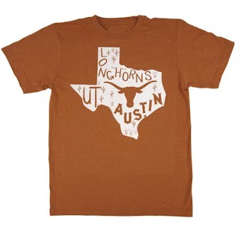 Texas Longhorns Majestic Burnt Orange Far Beyond Tee Shirt (Adult M)