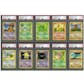 Pokemon Base Set 1st Edition Shadowless Complete Common/Uncommon 23-69 and 80-102/102 PSA 9 Set