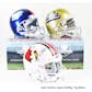 2020 Hit Parade Autographed FS Football Helmet 1ST ROUND EDITION Hobby Box - Series 1 - MAHOMES & L. JACKSON!!