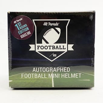2020 Hit Parade Auto Football Mini Helmet 1st Round Ed 1-Box Ser 1- DACW Live 8 Spot Random Division Break #3