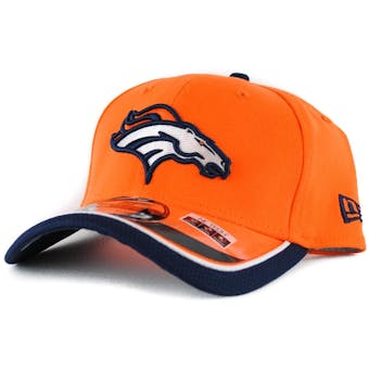 Denver Broncos New Era Orange Team Colors 39Thirty On Field Fitted Hat (Adult L/XL)