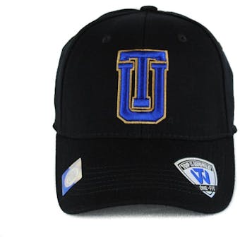 Tulsa Golden Hurricane Top Of The World Premium Collection Black One Fit Flex Hat (Adult One Size)