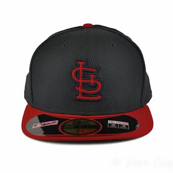 St. Louis Cardinals New Era Diamond Era 59Fifty Fitted Navy & Red Hat (7 5/8)