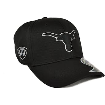 Texas Longhorns Top Of The World Ultrasonic Black One Fit Flex Hat (Adult One Size)