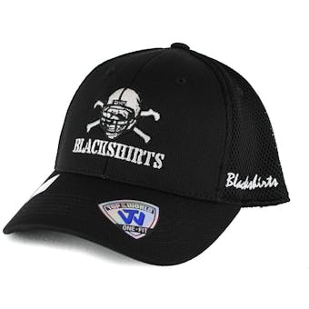 Nebraska Cornhuskers Blackshirts Top Of The World Fairway Black One Fot Flex Hat (Adult One Size)