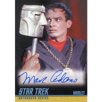 2009 Star Trek The Original Series Autographs #A221 Marc Adams