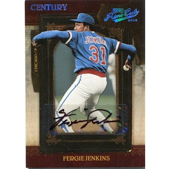 2008 Playoff Prime Cuts Signature Century Platinum #30 Fergie Jenkins Autograph 1/1