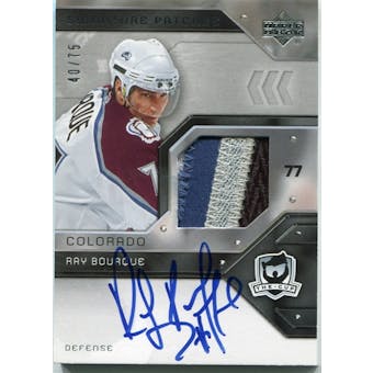 2006/07 The Cup Signature Patches #SPBO1 Ray Bourque /75