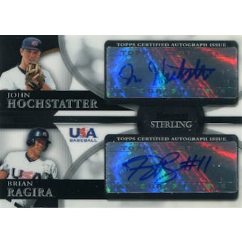 2010 Bowman Sterling USA Baseball Dual Autographs #BSDA9 John Hochstatter Brian Ragira