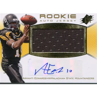 2010 Upper Deck SPx #129 Armanti Edwards /375 Rookie Auto Jersey