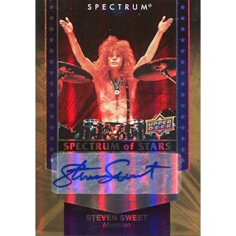 2008 Upper Deck Spectrum Spectrum of Stars Signatures #SS Steven Sweet