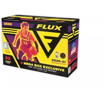 2020/21 Panini Flux Basketball Mega Box (Red Cracked Ice Prizms!)